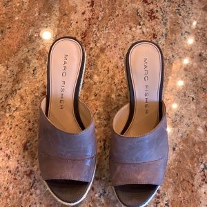 Marc Fisher Size 7.5 woman’s cork wedges